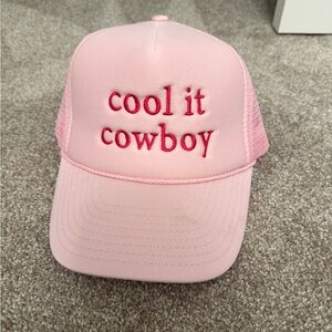 Pink Trucker Hat